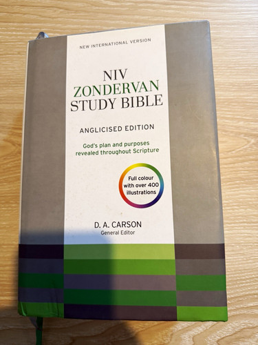 Niv zondervan study bible - niv,