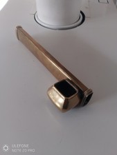 Antique Traveling Scribe Brass Case Holder Pen Ink 