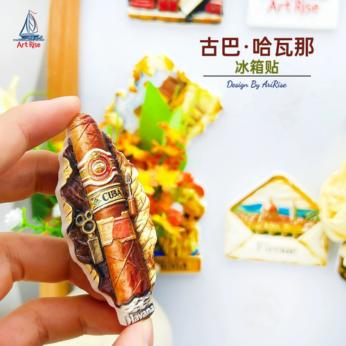 Cigar cuba havanas - souvenir, 3d