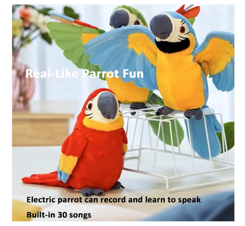 Picotoy lifelike parrot - picotoy-,