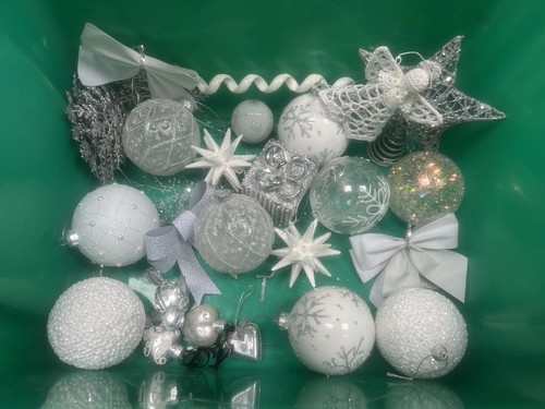 Silver christmas tree bundle - christmas, x