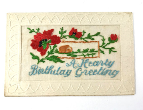 Ww1 embroidered silk - ww1,