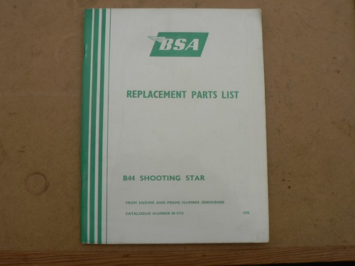 Bsa b44 shooting star - shooting,