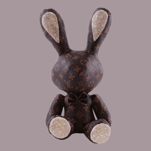 Big bear monogram brown - big,