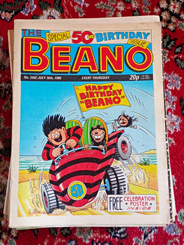 Beano 50th birthday - beano,
