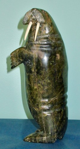 Appa geeta soapstone sculpture - appa,