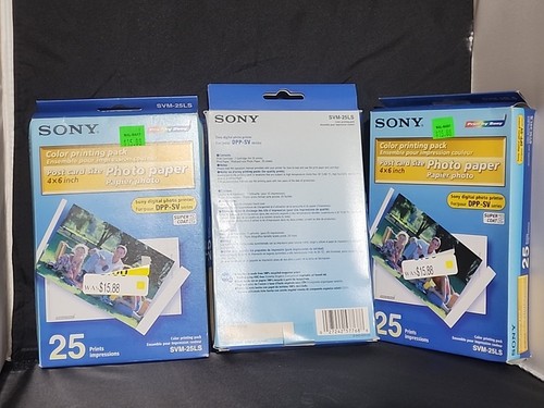 Packs sony color printing - packs,