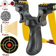 Professional Slingshot with Laser Sight + 30 Steel Balls + 4 Bands + 10 Targets