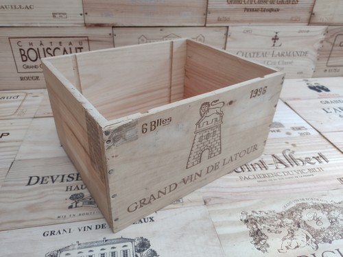 Wooden wine box - wooden, ~