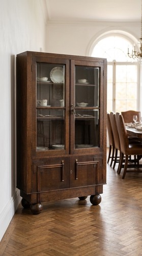 Antique english oak art - antique,