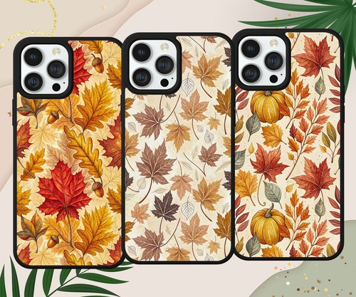 Autumn fall pattern - fall, maple
