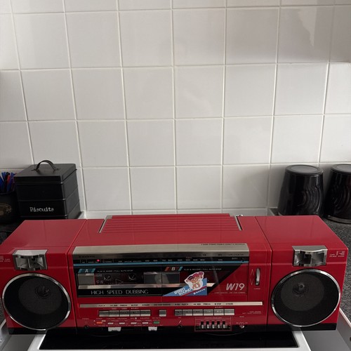Vintage sanyo w19f stereo - sanyo, -w19f