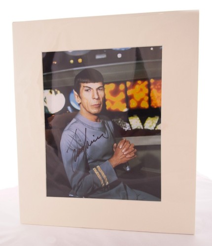 Leonard nimoy signed - leonard,