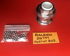 NEW OLD STOCK VINTAGE RALEIGH HEADSET, 1" X 26 TPI,COMPLETE, CHOPPER MARK 1 ?