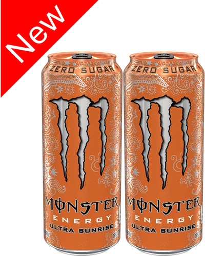 Monster energy ultra - monster, sunrise
