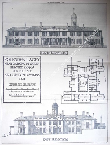 1907 surrey polesden - 1907, lacey