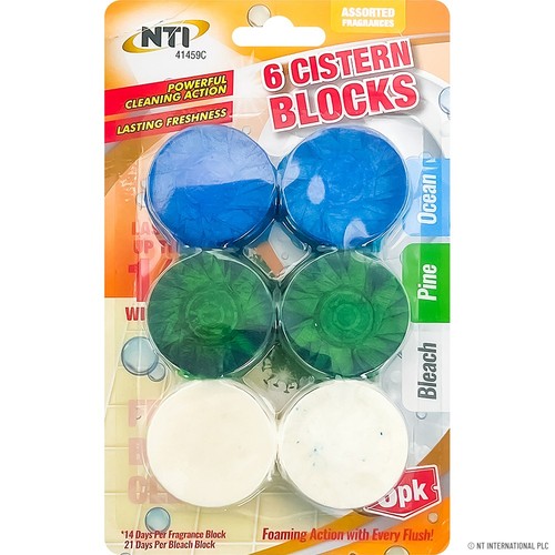 Pack toilet cistern blocks - blocks, |