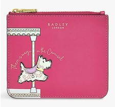 RADLEY PINK LEATHER CARD