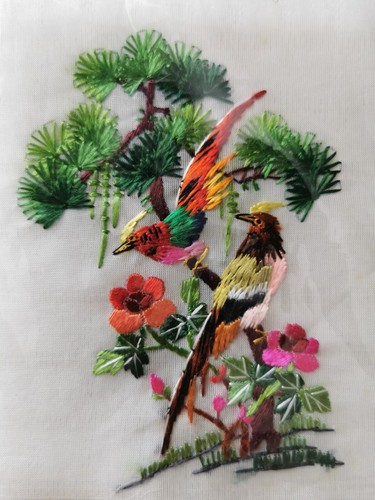 Vintage embroidery artwork - vintage,