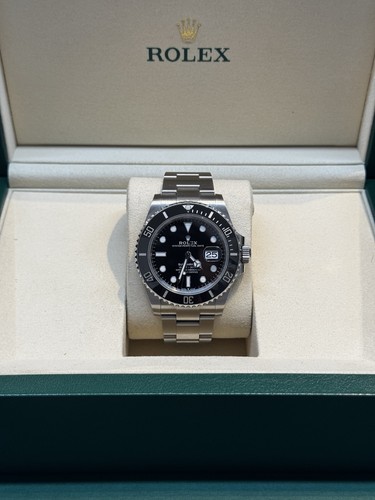 Rolex submariner men black - rolex,
