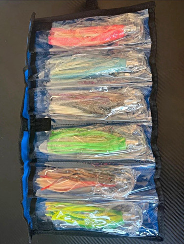 Skirted saltwater trolling - 5x,