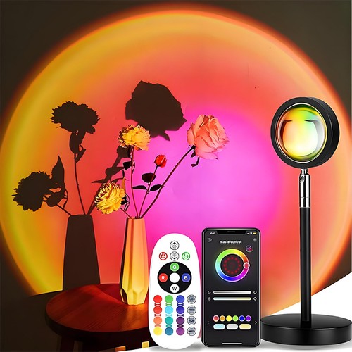 Sunset lamp projection - sunset,