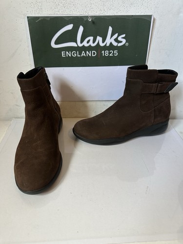 Clarks unstructured choc - choc, brown