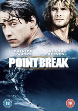 Point Break DVD (2011) Patrick Swayze, Bigelow (DIR) cert 18 Fast and FREE P & P