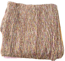 Stunning MULBERRY HOME Xtra LrgReversible Throw Merino Wool & Alpaca L95" X W54"