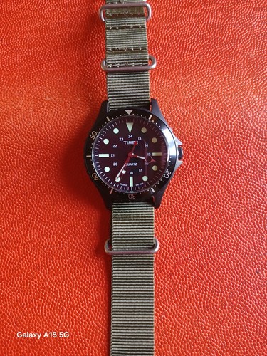 Timex navi harbour - navi, black