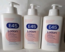 500ml E45 Lotion X 3 No Tubs Pump Action