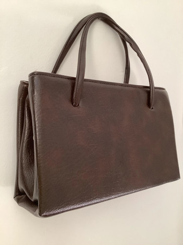 Vintage 1950s leather bag