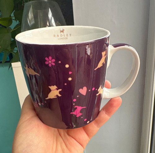 Radley london purple ceramic - radley,