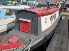 canal boat 21 foot