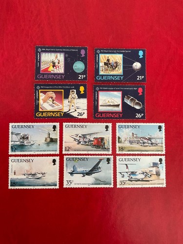 Stamps guernsey 2 x - qe, ii