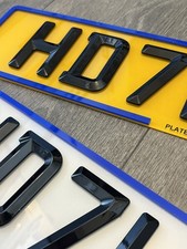 Number Plates - Premium RETRO