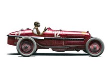 Tazio nuvolari alfa romeo p3 - tazio, nuvolari,