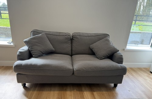 Beatrice grey seater - grey, sofa