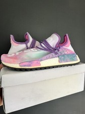 Size 9.5 - adidas Pharrell x NMD Human Race Trail Holi Festival