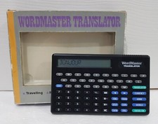 WORDMASTER TRANSLATOR - TRAVELLING- READING - COMMUNICATING - LEARNING 