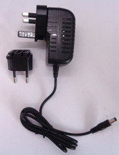 AC/DC Adaptor 15V 1A Output UK