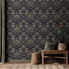 Vintage Folk Wallpaper
