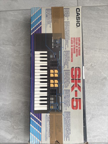 Casio sampling keyboard - sk-5,