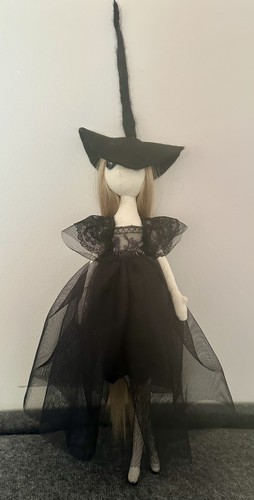 Handmade witch doll - handmade, ooak