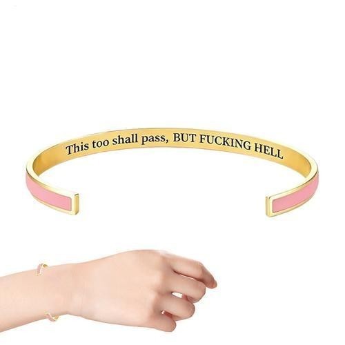 This too shall - pass, engraved