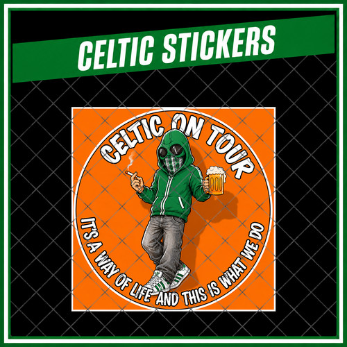 Celtic tour stickers - tour, |