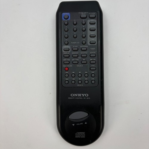 Onkyo 281s for - onkyo, rc-281s