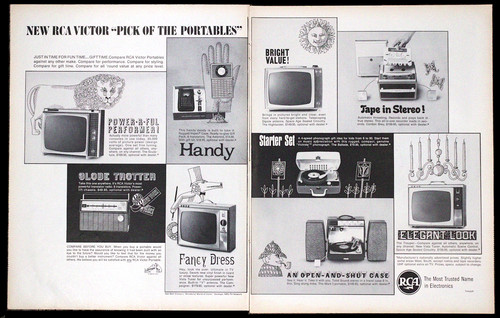 1963 rca portable radios tvs - rca,