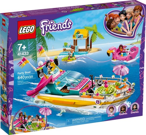 Lego 41433 friends party - lego, boat