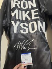 Mike Tyson Signed Boxing Robe